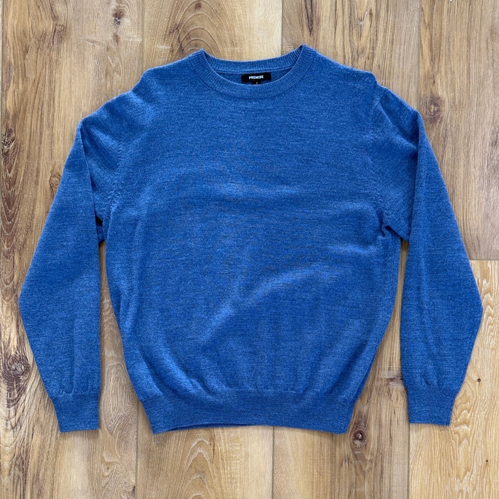 100% Merino Wool Crewneck Sweater